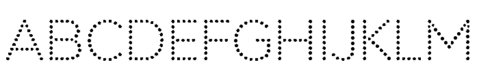 Littlebit Variable Regular Font UPPERCASE