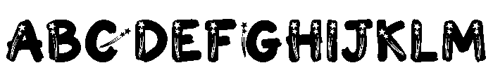 LINDLY Regular Font UPPERCASE