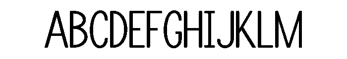 LINOVA-Regular Font UPPERCASE