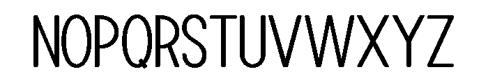 LINOVA-Regular Font UPPERCASE