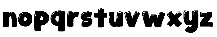 LION CRUNCH Font LOWERCASE