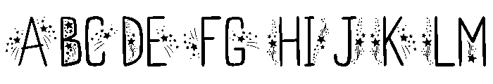 LITATA Regular Font UPPERCASE