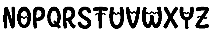 LIVE LIGHT Regular Font UPPERCASE