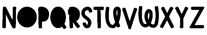 LIme Blossom CF Font UPPERCASE
