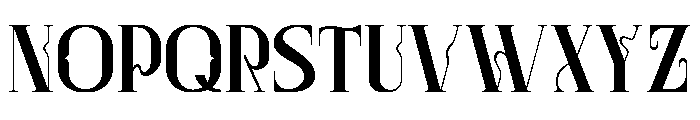 LiDia ForMal Serif Regular Font UPPERCASE