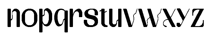 LiDia ForMal Serif Regular Font LOWERCASE