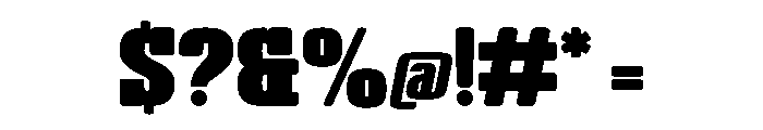 Liberica Regular Font OTHER CHARS