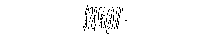 Libertalios Oblique Font OTHER CHARS