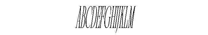 Libertalios Oblique Font UPPERCASE