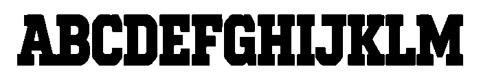 Liberty Nation Font UPPERCASE