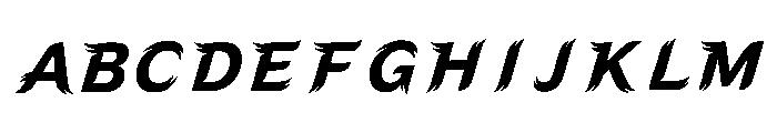 Liboc Regular Font UPPERCASE