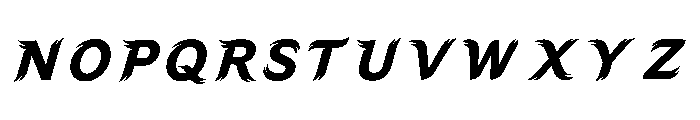 Liboc Regular Font LOWERCASE
