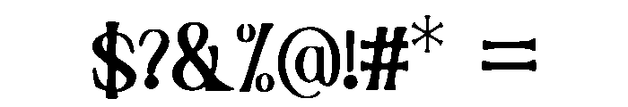 Libre_Baskerville Font OTHER CHARS
