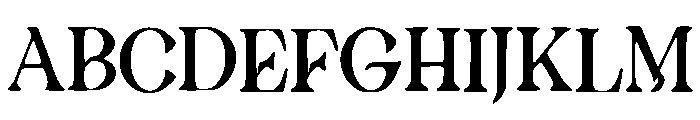 Libre_Baskerville Font UPPERCASE