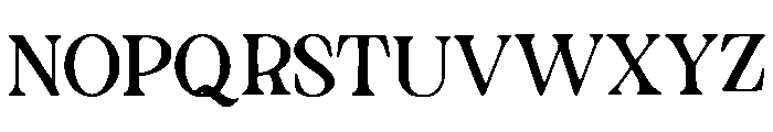 Libre_Baskerville Font UPPERCASE