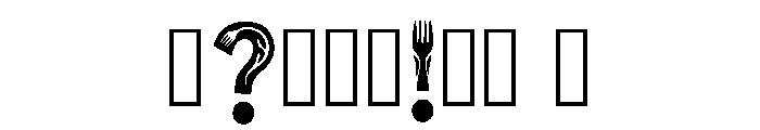Lichen Regular Font OTHER CHARS