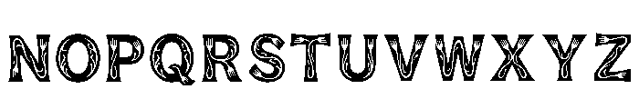 Lichen Regular Font UPPERCASE