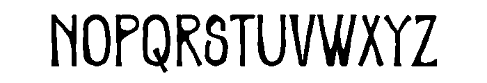 LidomnaRegular Font UPPERCASE