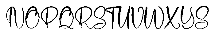 Lidyan Font UPPERCASE
