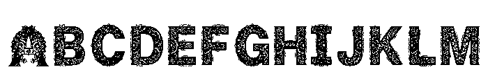 Liel Regular Font UPPERCASE