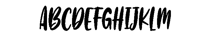 Life Maison Font UPPERCASE