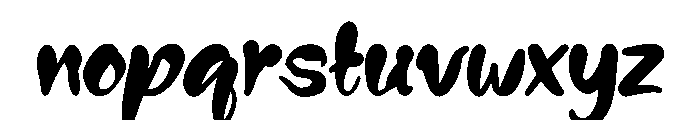 Life Maison Font LOWERCASE