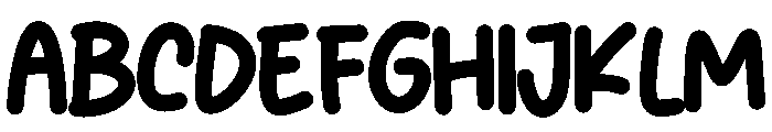Life Time Font UPPERCASE