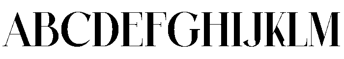 Liftens Font UPPERCASE