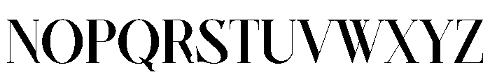 Liftens Font UPPERCASE