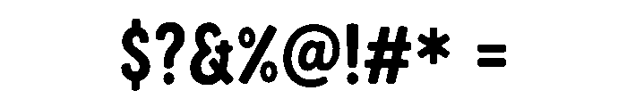 Ligatrix Font OTHER CHARS