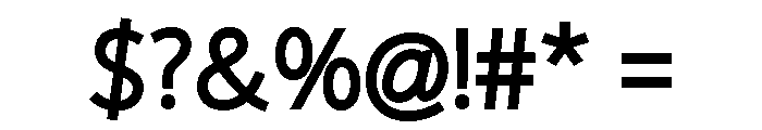 Ligatura Font OTHER CHARS