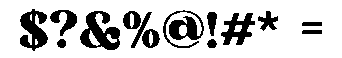 Ligerva Font OTHER CHARS