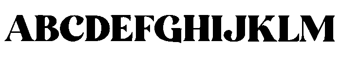 Ligerva Font UPPERCASE