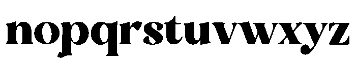 Ligerva Font LOWERCASE