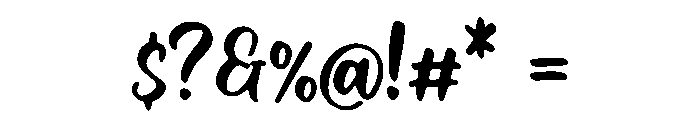 Light_Sea Font OTHER CHARS