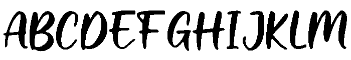Light_Sea Font UPPERCASE