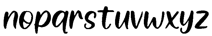 Light_Sea Font LOWERCASE