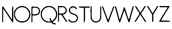 Light_Stee Font UPPERCASE