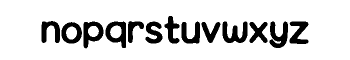 LightSalmon Font LOWERCASE