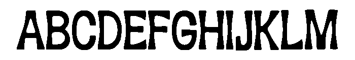 LightSlate Font UPPERCASE
