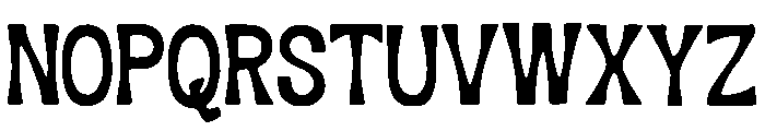 LightSlate Font UPPERCASE