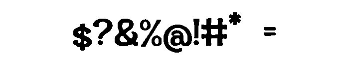 LightYellow Font OTHER CHARS