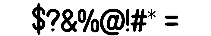 Lightbloom Font OTHER CHARS
