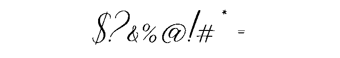 Lightdream Font OTHER CHARS