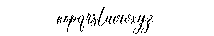 Lightdream Font LOWERCASE