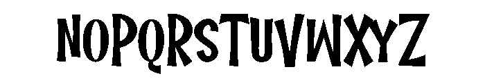 Lighting Christmas Font LOWERCASE