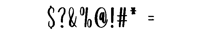 Lighting Farmhouse Font OTHER CHARS