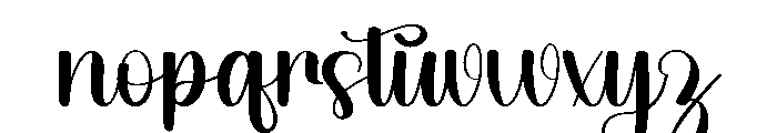 Lighting Farmhouse Font LOWERCASE