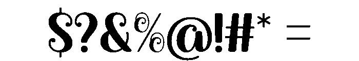 Lightly Crafted Regular Font OTHER CHARS