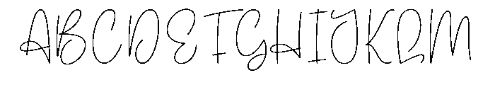 Lightnight1 Font UPPERCASE